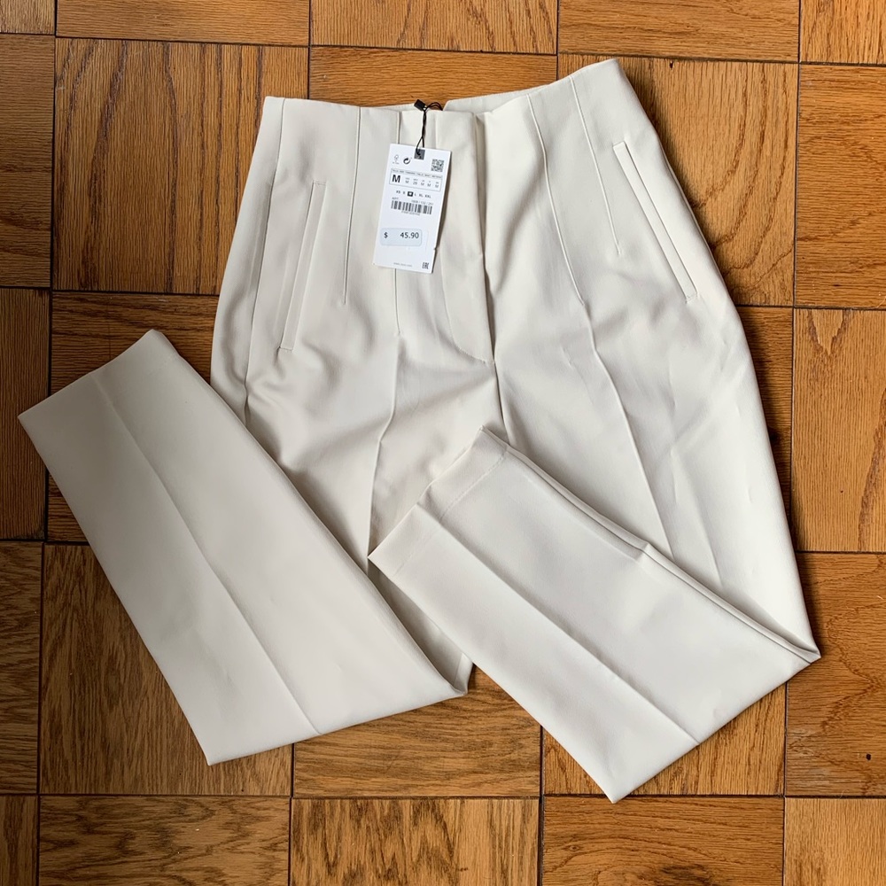 ZARA High Waisted Pants Dress Pants
